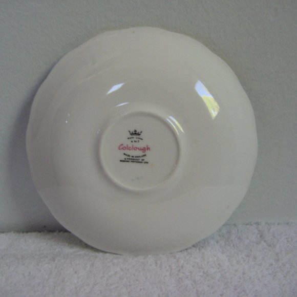 Vintage Colclough Ridgway Light Blue, Footed Tea Cup & Saucer - Picture 3 of 4